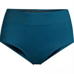 Women's High Waisted Bikini Bottoms Tummy Control - Size: 4 - NWT